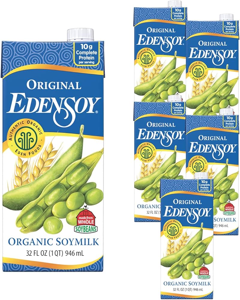 Amazon.com: Eden Original Soymilk Organic, 32-ounces (Pack of6